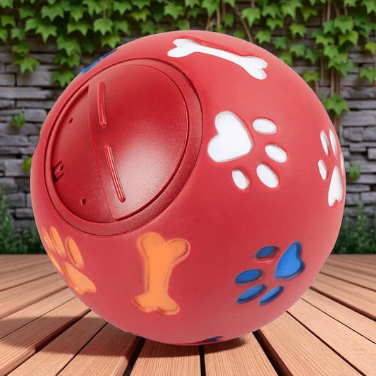 Jouet Interactif pour Chien - DoggyBrainBall™ - Rouge