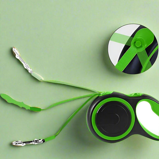 Laisse de chien - MaxLeash™ - Vert