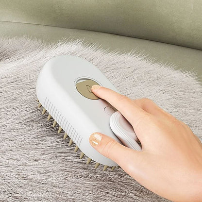Brosse pour Chien - GroomingPro™ - Blanc & Beige