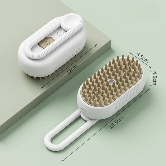 Brosse pour Chien - GroomingPro™ - Blanc & Beige